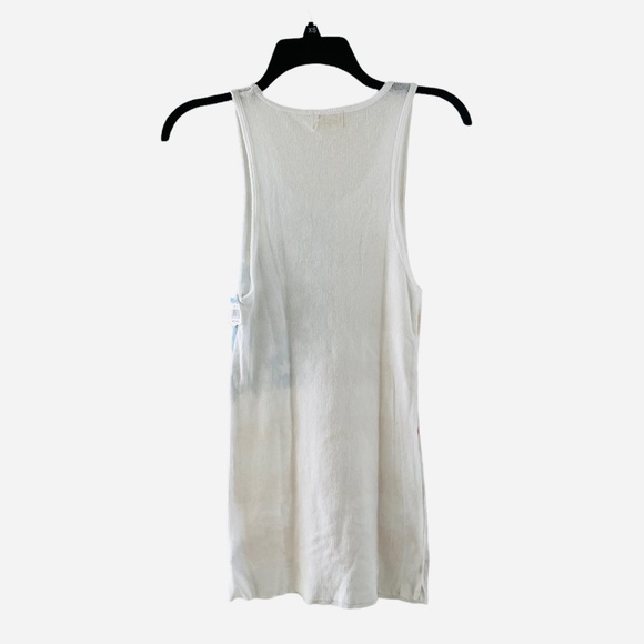 PST Los Angeles by Project Social T Washed American Flag Print Ribbed Tank Top - Picture 2 of 3